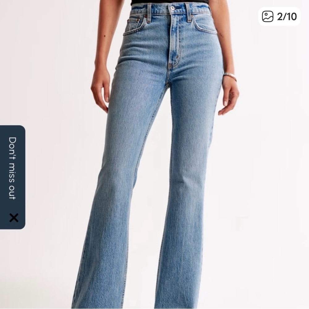 Abercrombie & Fitch | High Rise Vintage Flare Jeans